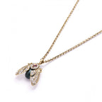 Bejewelled Moth Pendant