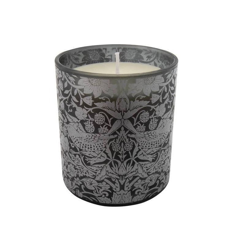William Morris Strawberry Thief Candle