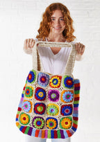 Crochet Rainbow Bag