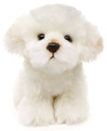 Maltese dog - 18 cm (height) - cuddly/plush toy