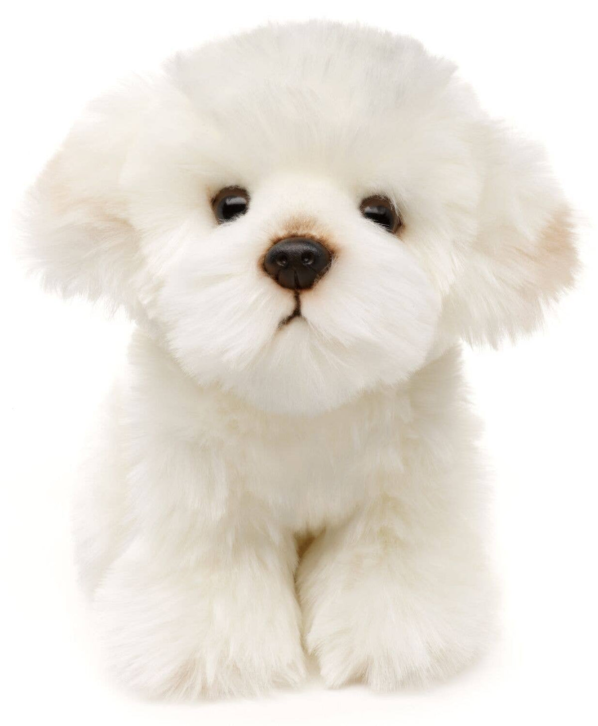 Maltese dog - 18 cm (height) - cuddly/plush toy