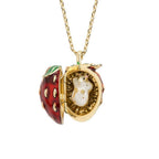 Strawberry & Mouse Locket