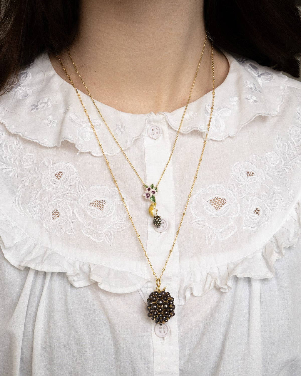 Blackberry and Mouse Locket