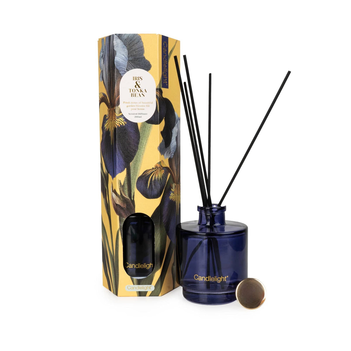 200ml Reed Diffuser - Iris & Tonka Bean 6PK