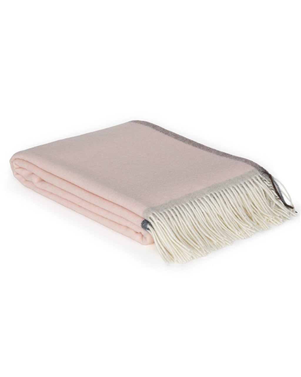 Soft Cashmere & Merino wool throw blanket MILANO Rosa Orlo