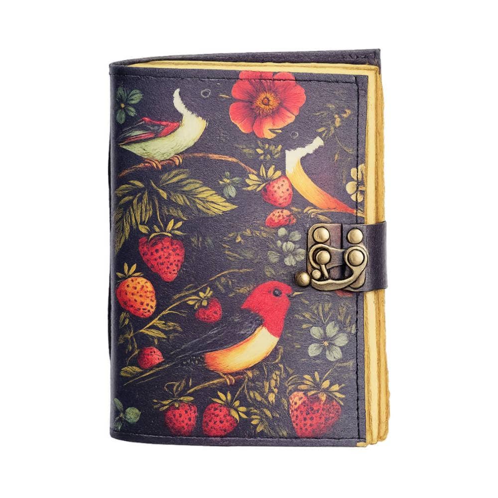 Hand Made Notebook Journal With Clasp 13 x 18cm