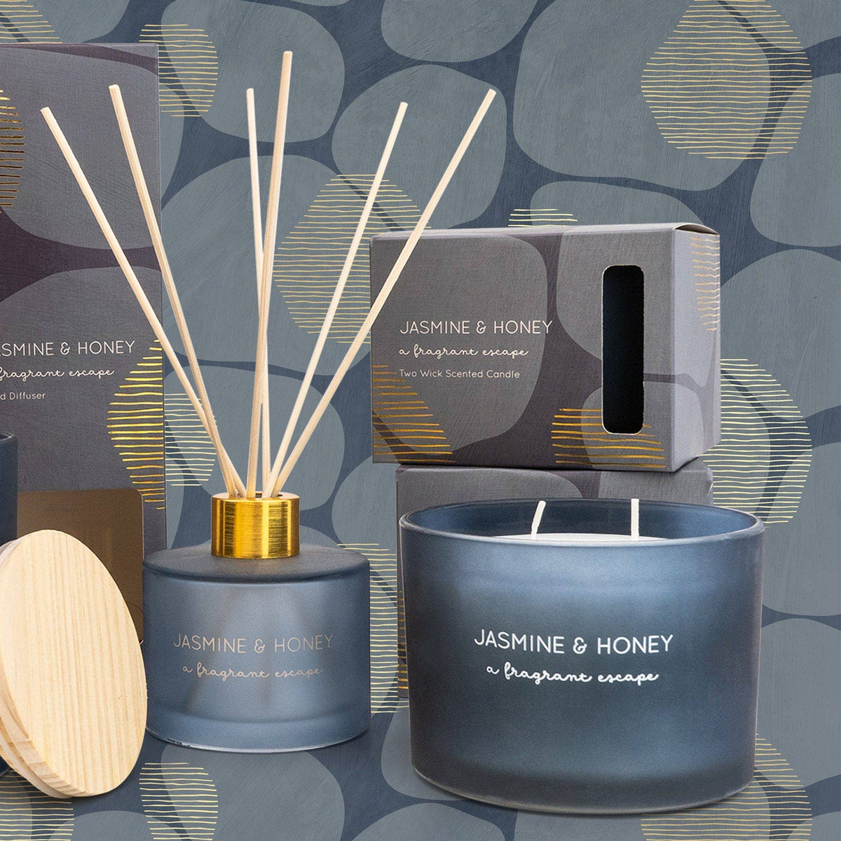 100ml Jasmine & Honey Room Spray - Honeysuckle 6PK