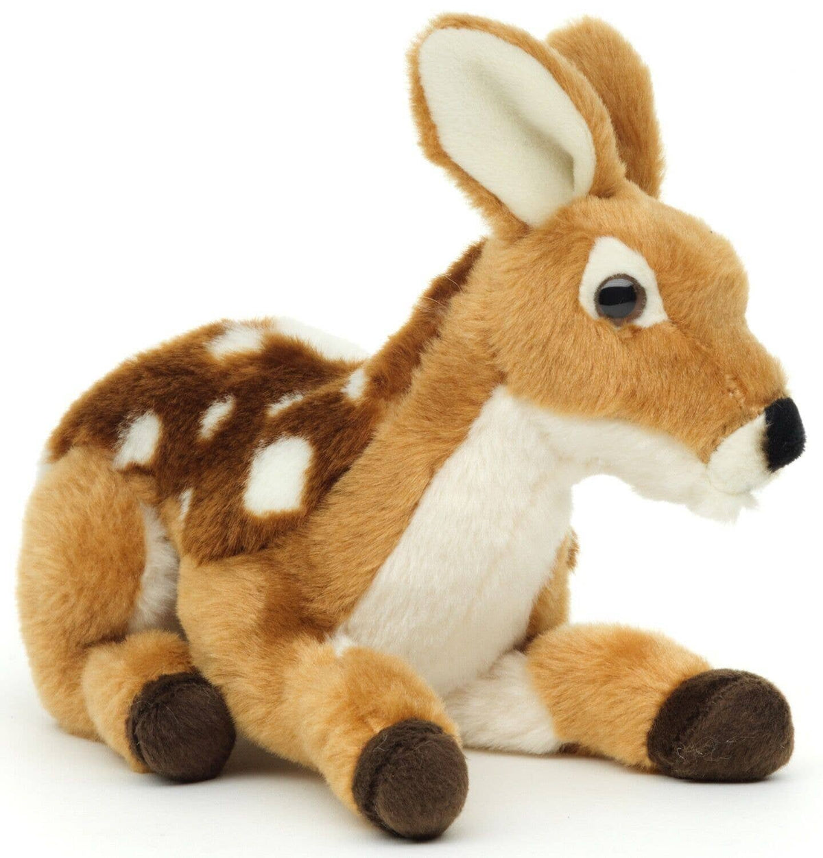 Fawn lying down - 17 cm (length) - cuddly/plush toy