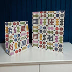 Multi Coloured  Welsh tapestry design paper gift bags