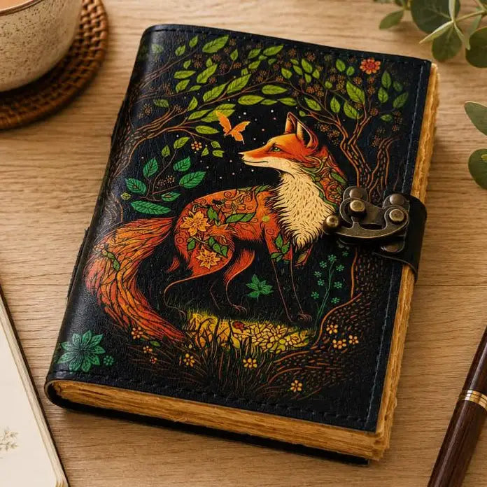 Hand Made Notebook Journal With Clasp 13 x 18cm