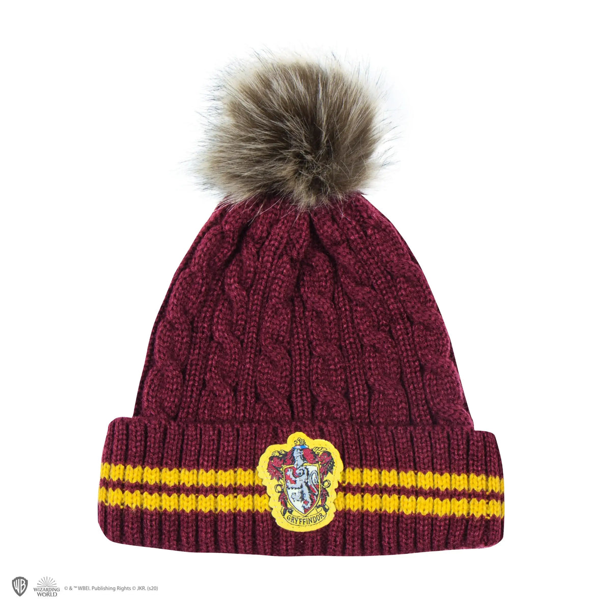 Harry Potter Gryffindor Scarf & Hat Gift Set with Platform 9¾ Box | Blethyn & Co