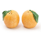 Salt and Pepper Shakers in Gift Box Orange Blossom