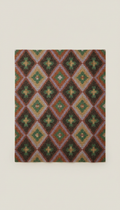Patterned Wool Throw Blanket