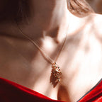 Partridge and Pear Lattice Pendant