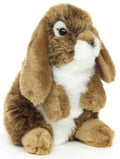 Aries rabbit, standing (brown) - cuddly/plush toy