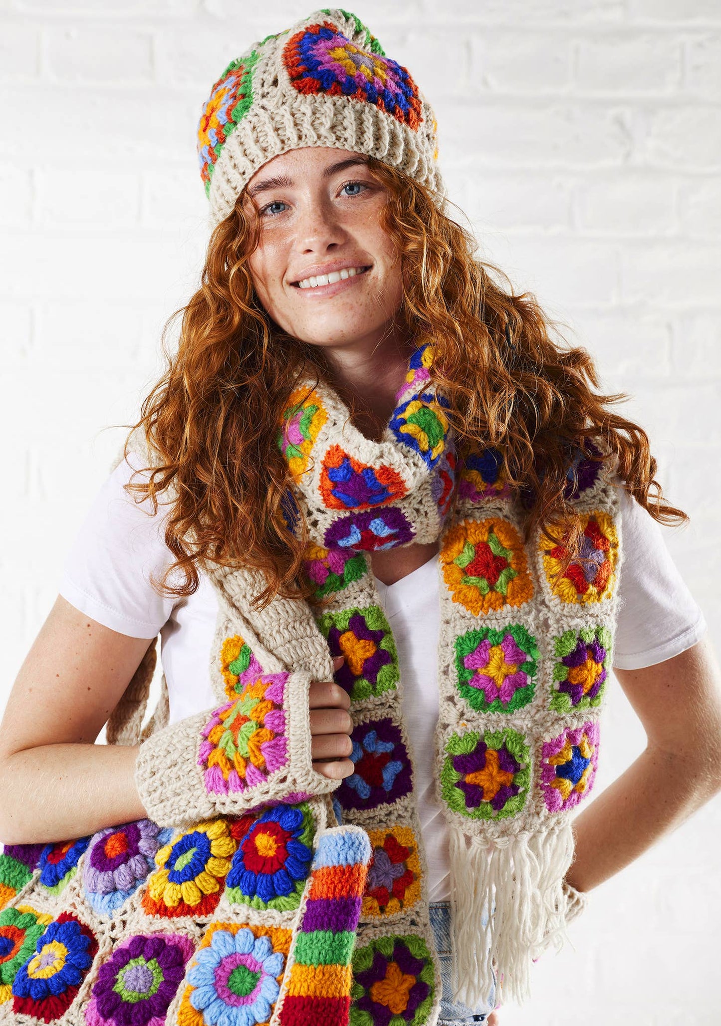 Crochet Rainbow Bag