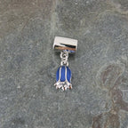 Bluebell Flower Bracelet Charm