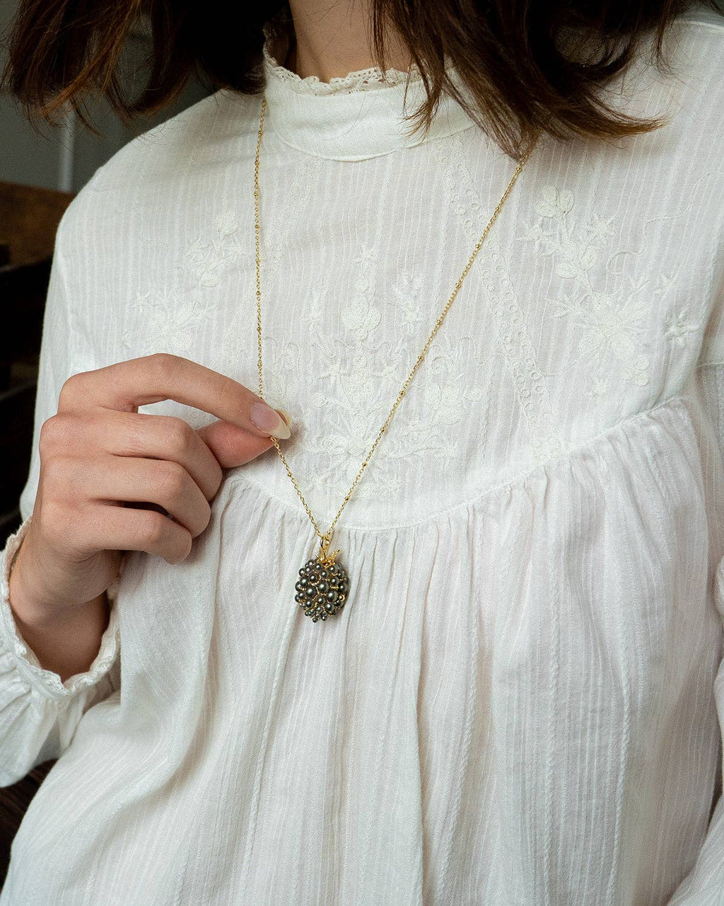 Blackberry and Mouse Locket