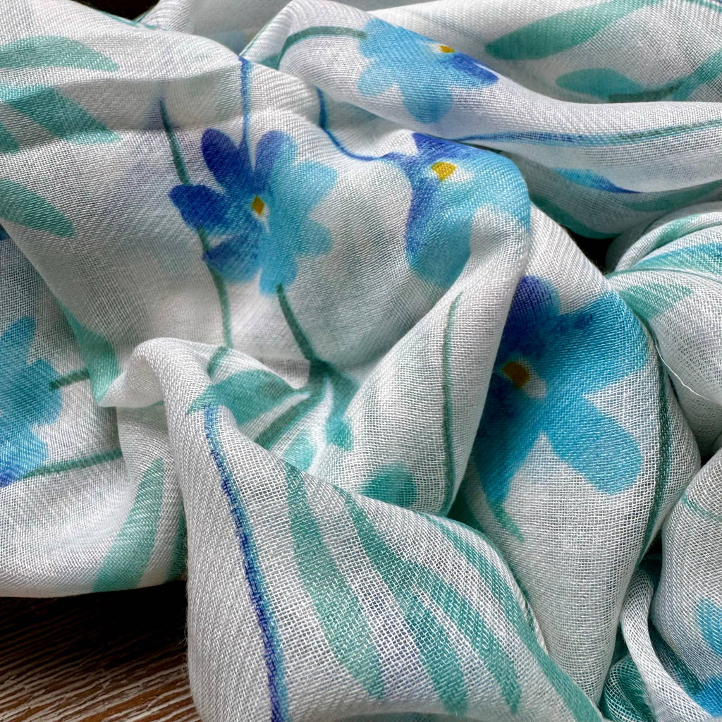 Forget Me Not Scarf