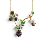 Blackberry and Mouse Necklace