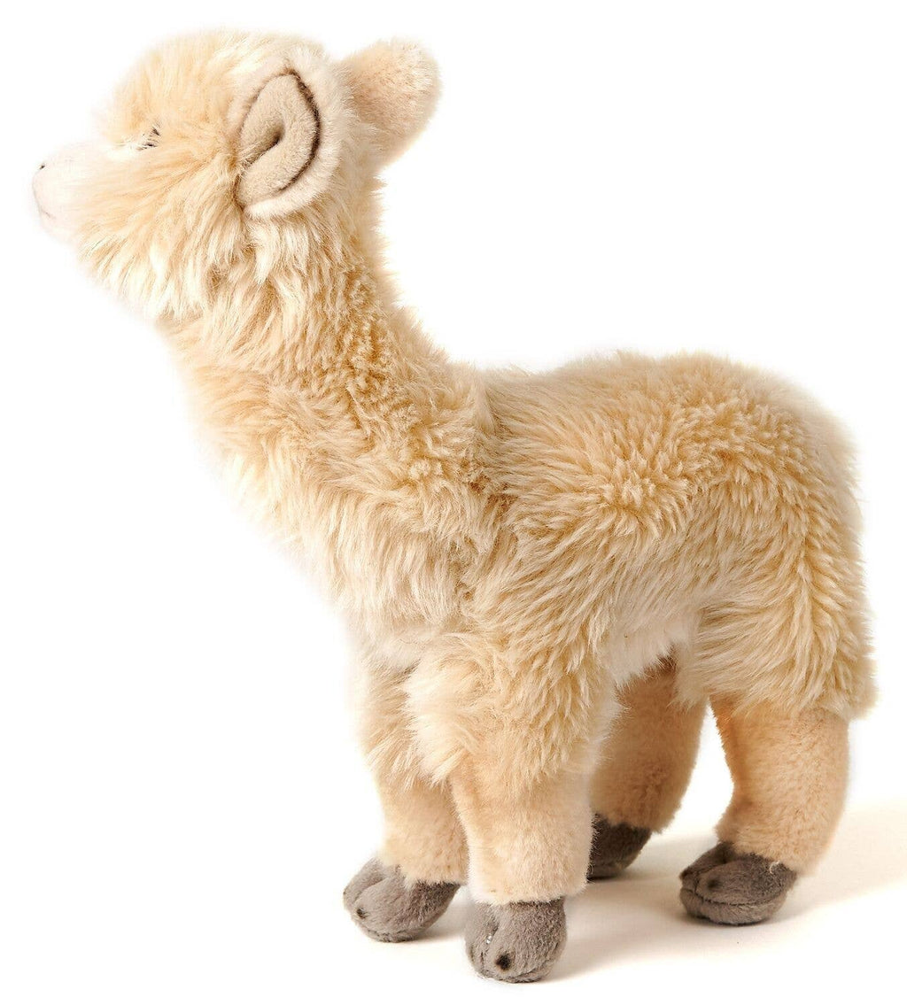 Alpaca beige, standing - 23 cm (height) cuddly/plush toy