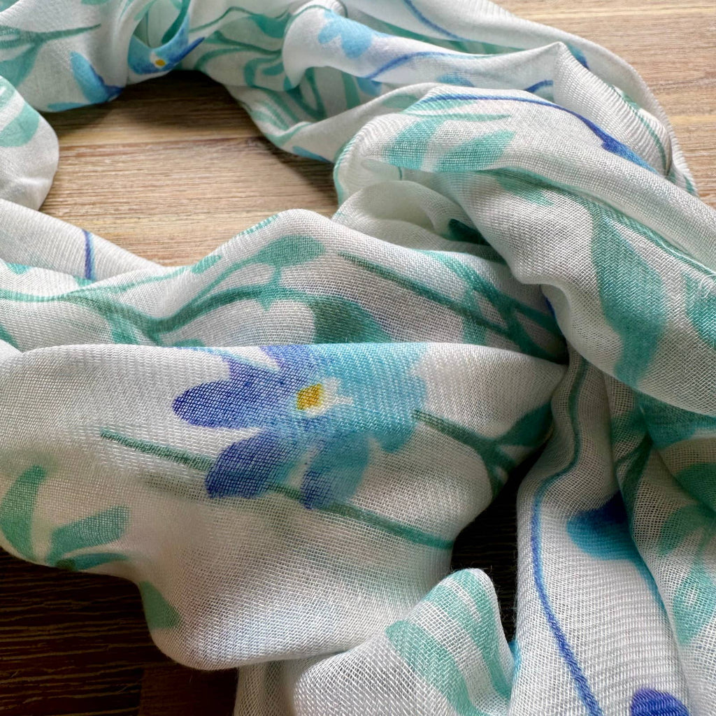 Forget Me Not Scarf