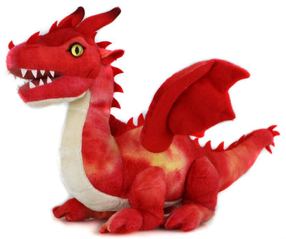 Red dragon - 40 cm (length) - cuddly/plush toy