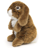 Aries rabbit, standing (brown) - cuddly/plush toy