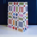 Multi Coloured  Welsh tapestry design paper gift bags