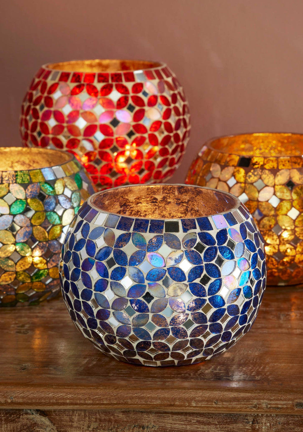 Meena Mosaic Tealight Holder