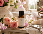Marula and rose elixir scented oil 15ml bottle