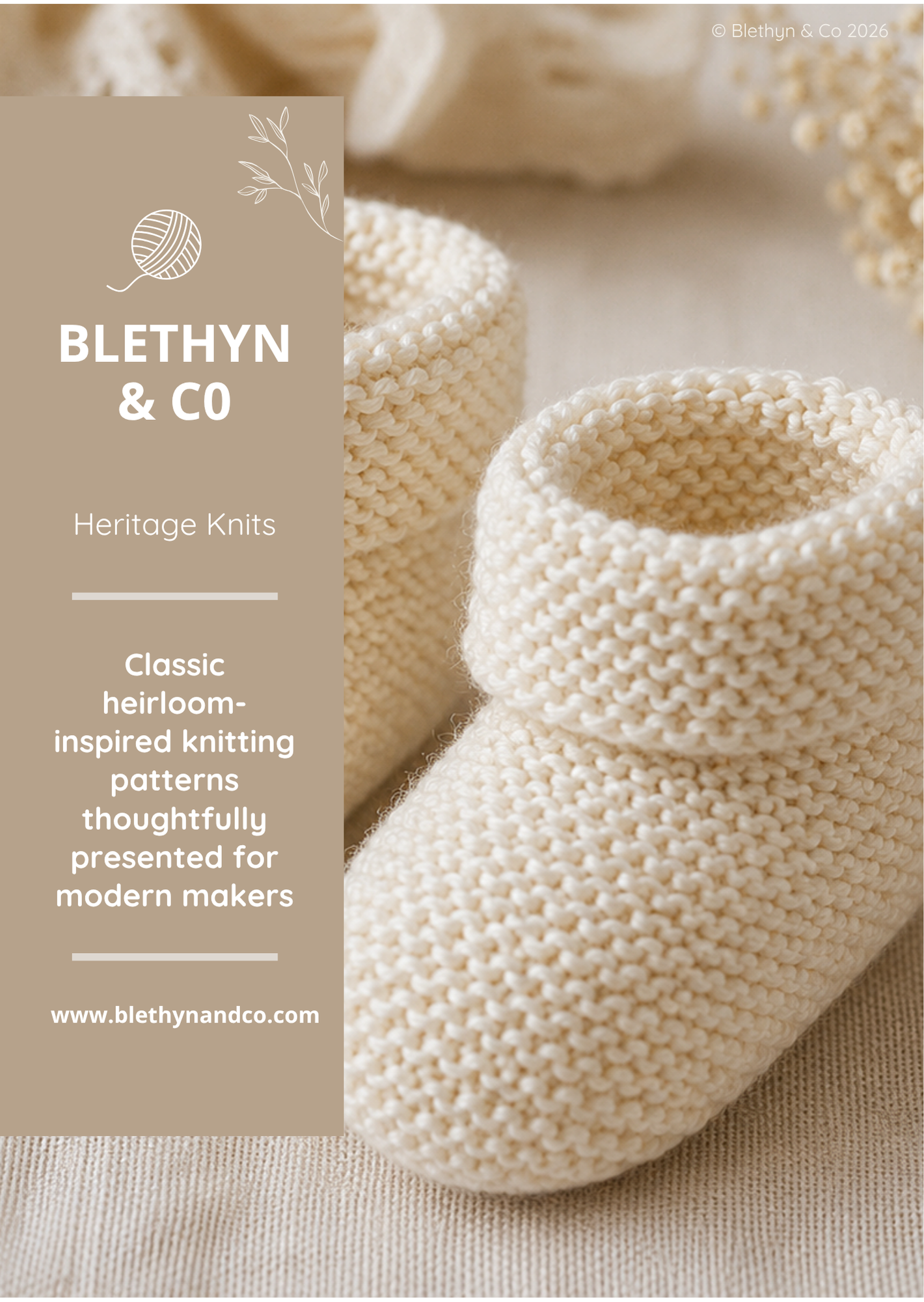Heirloom Booties Knitting Pattern