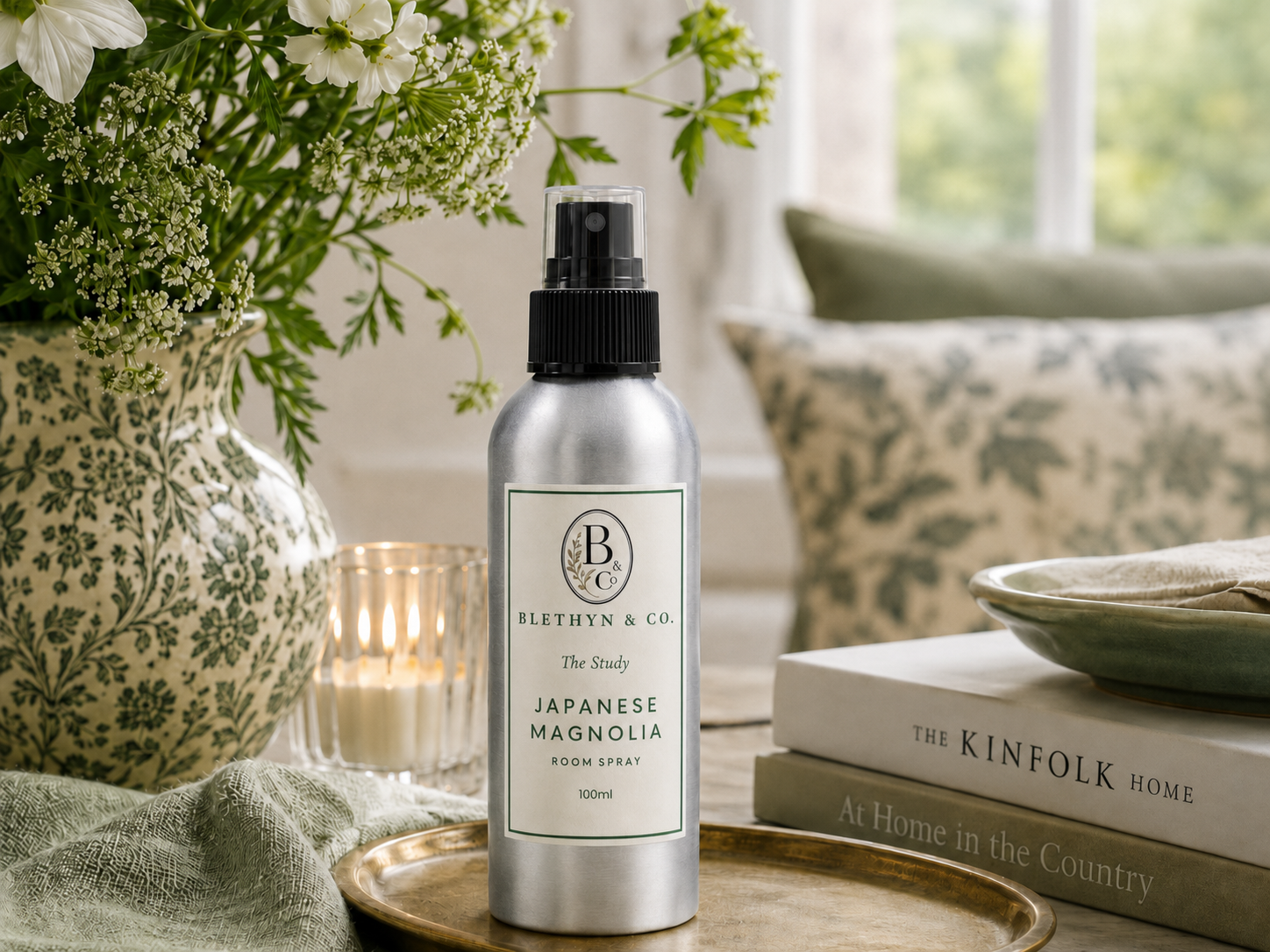 Blethyn & Co Japanese Magnolia room spray, 100ml
