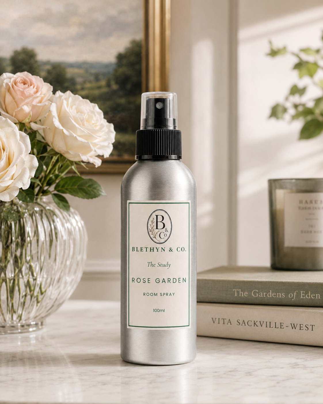 Blethyn and Co Rose Garden room spray bottle