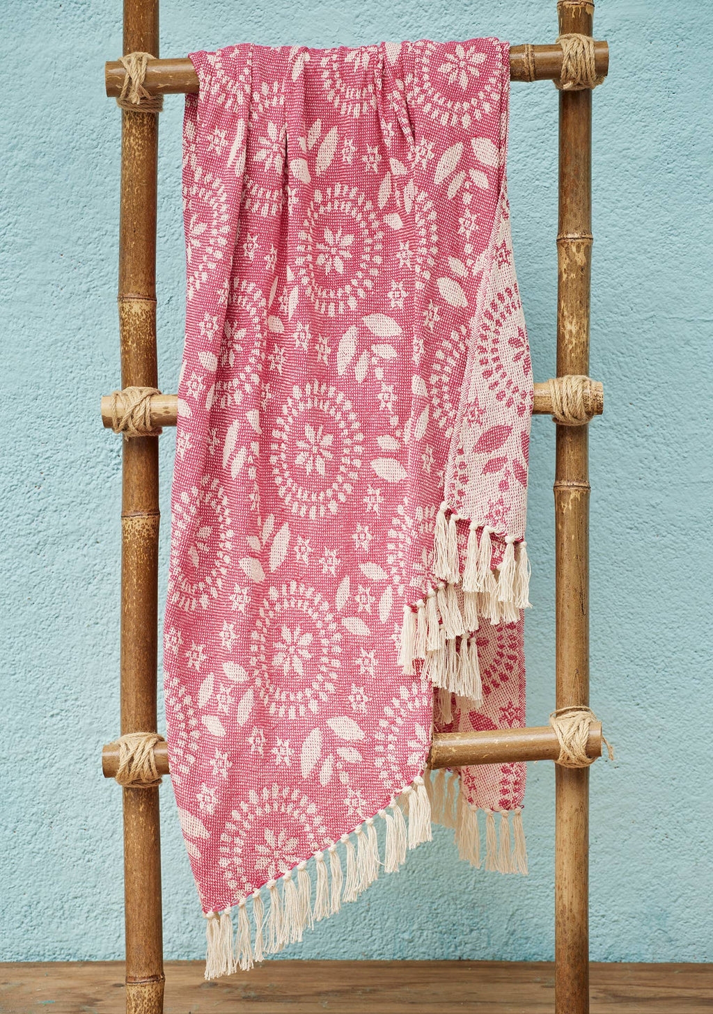 Jolly Recycled Cotton Jacquard Throw