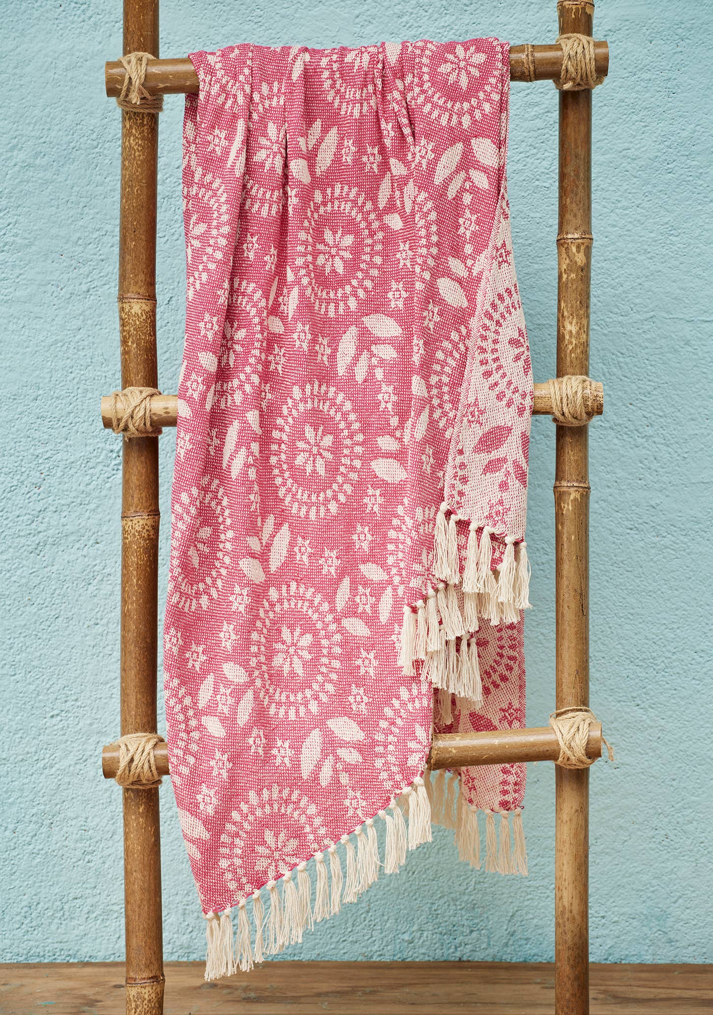 Jolly Recycled Cotton Jacquard Throw