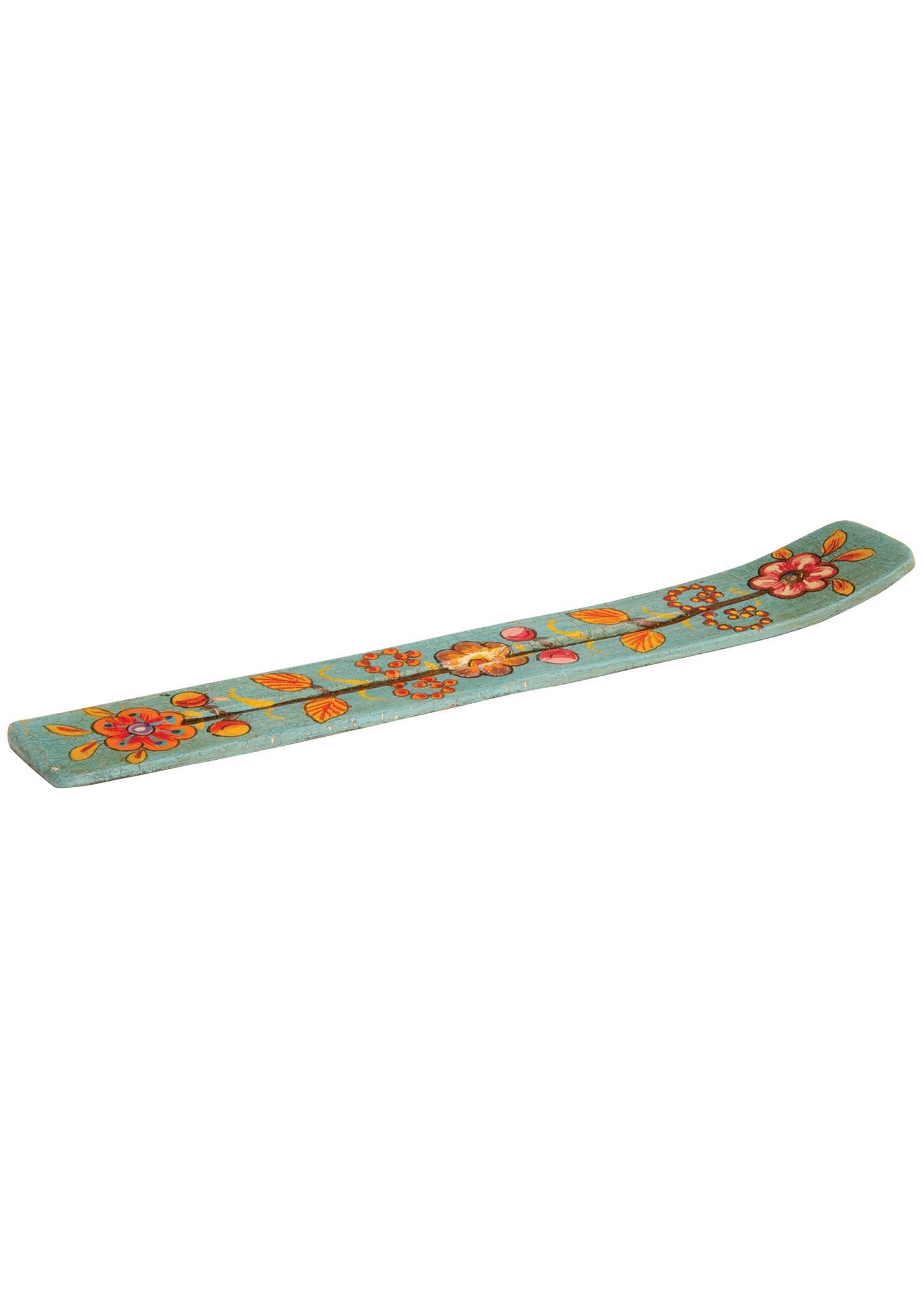 Hand Painted Wooden Incense Holder