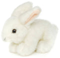 Bunny lying down (white) - 18 cm (length) - cuddly/plush toy