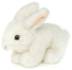 Bunny lying down (white) - 18 cm (length) - cuddly/plush toy