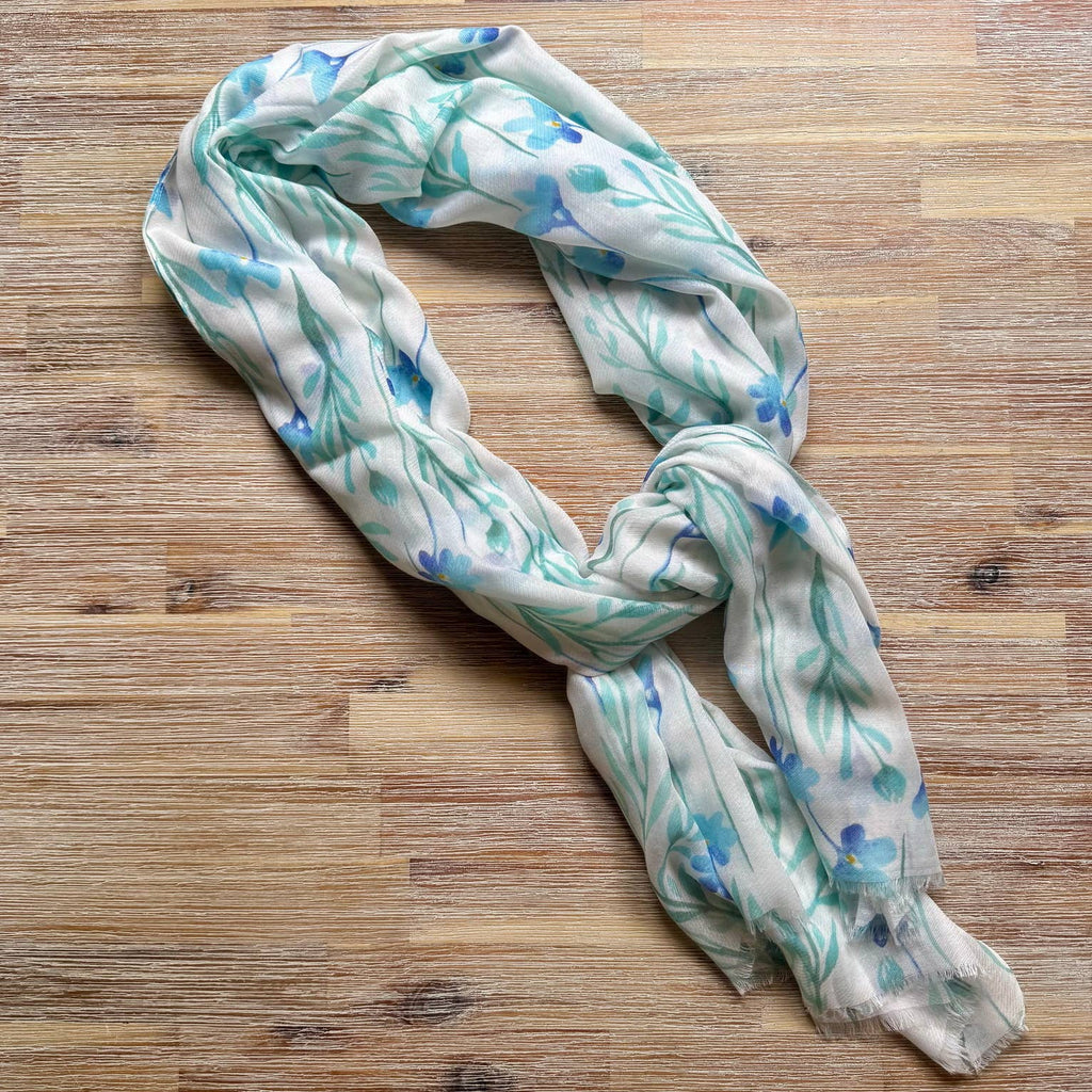Forget Me Not Scarf