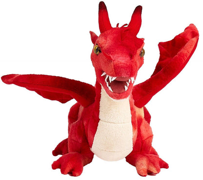 Red dragon - 40 cm (length) - cuddly/plush toy