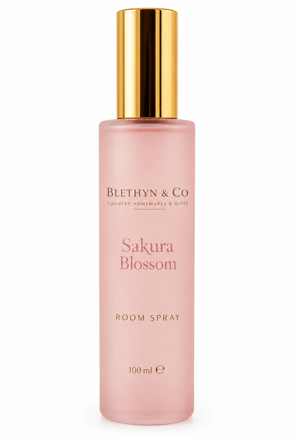 Blethyn & Co Sakura Blossom 100ml room spray branding mock-up