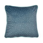 Peacock Jungle Cushion by Soiree in Teal 43 x 43cm