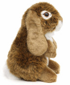 Aries rabbit, standing (brown) - cuddly/plush toy