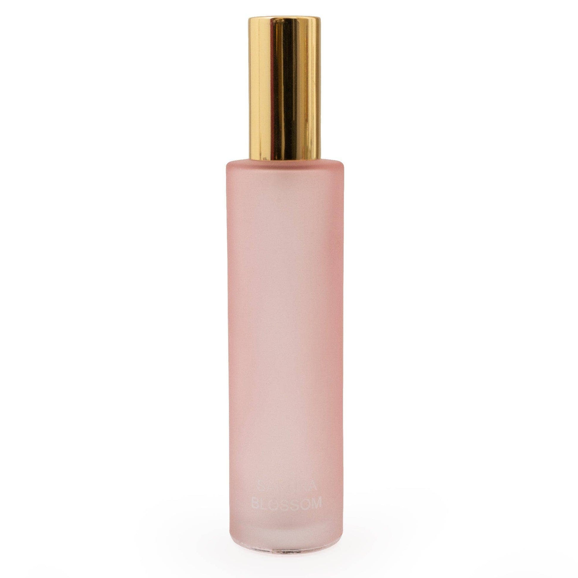 Sakura Blossom room spray in frosted pink 100ml bottle
