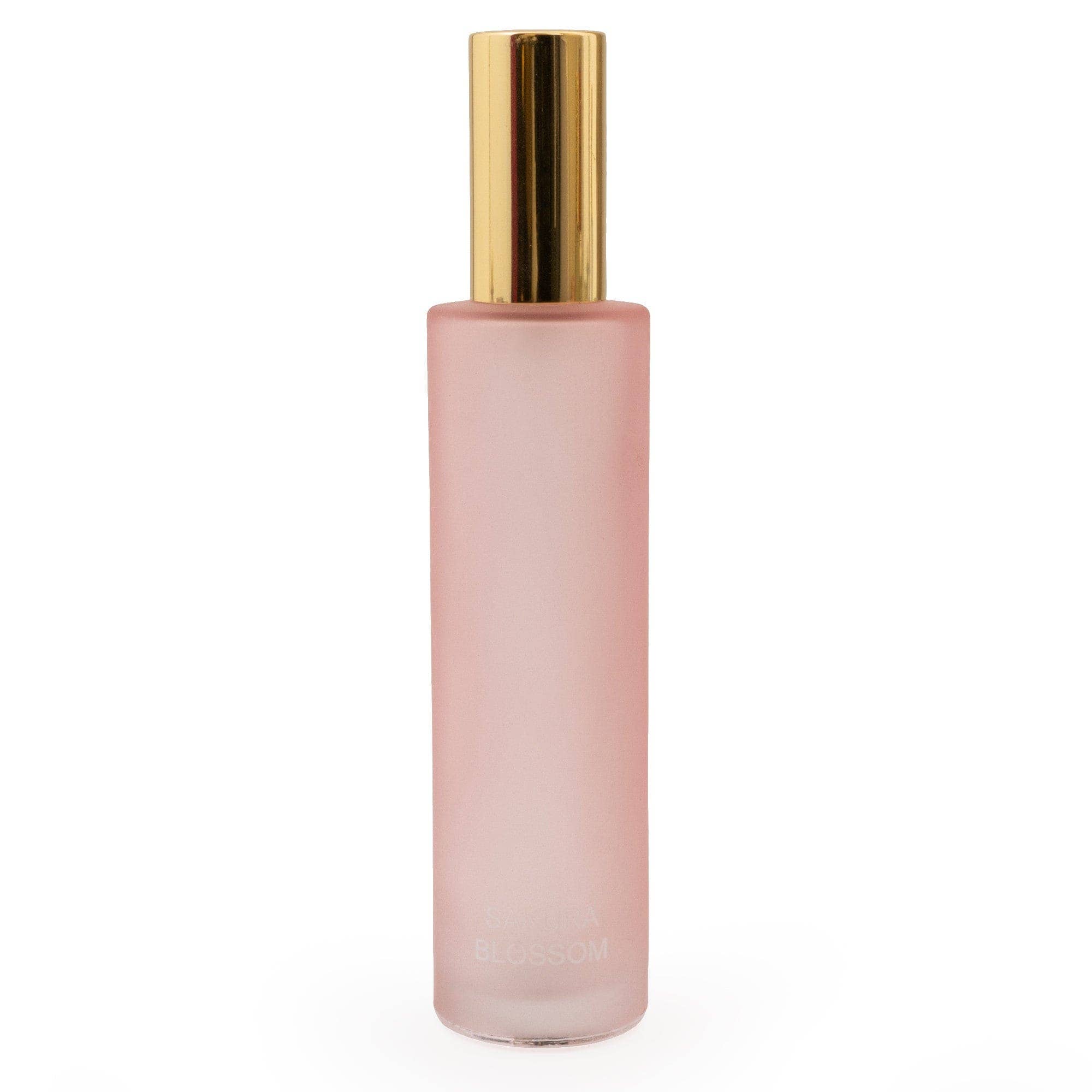 Sakura Blossom room spray in frosted pink 100ml bottle