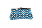 Welsh Heritage Navy & Green Double-Clasp Purse
