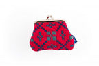 Welsh Heritage Navy & Green Double-Clasp Purse