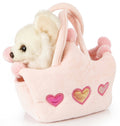 Chihuahua (white) - with princess bag - cuddly/plush toy
