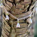 Snowdrop Charm Bracelet, Silver Plated